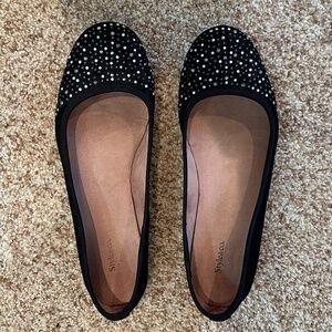 Style & Co Black Studded Flats 9